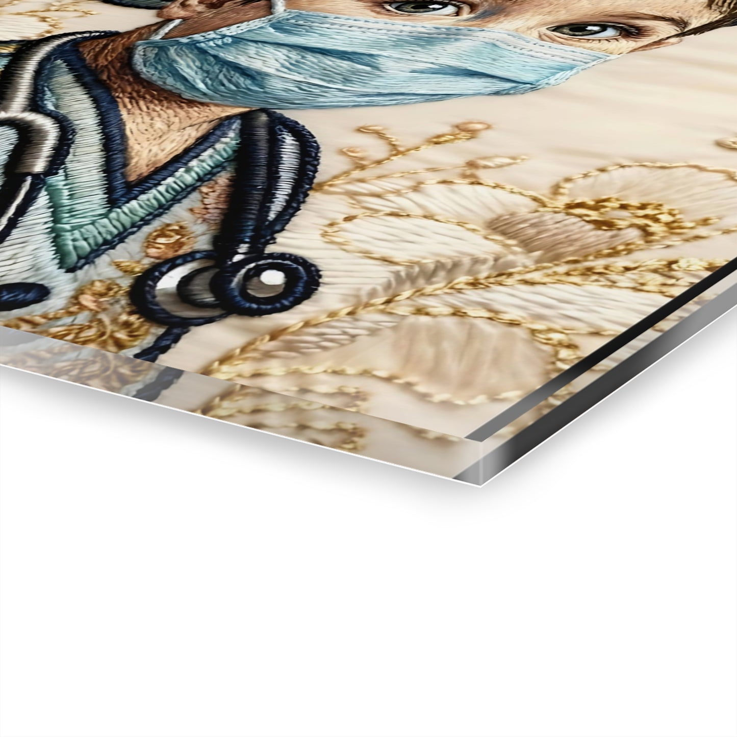 Future healer Acrylic Print — Future Medical Hero Wall Art (French Cleat Hanging)