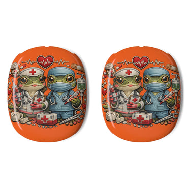 AirPods Max Case — Super Cute Doctor Nurse Froggy Design