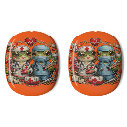 AirPods Max Case — Super Cute Doctor Nurse Froggy Design
