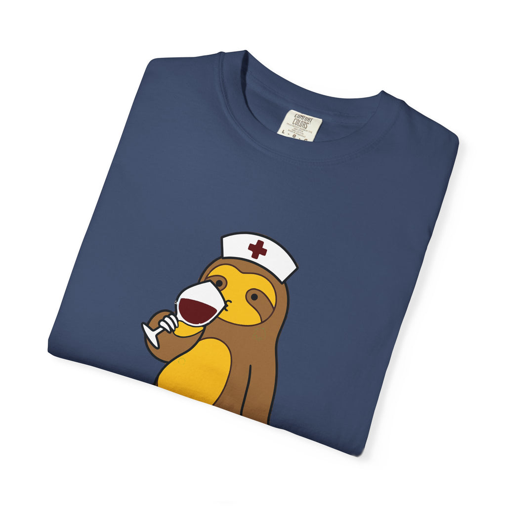 Sloth Nurse T-Shirt — Thanking you for Her Service  Cute, Funny Medical Gift