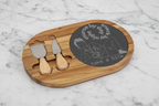 Engraved Charcuterie Board — "murse (R.N.) by day snack by night take a bite"