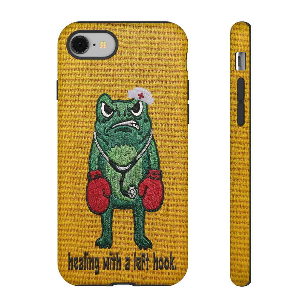 Tough Cases: 'Healing With a Left Hook' Boxing Nurse Phone Case
