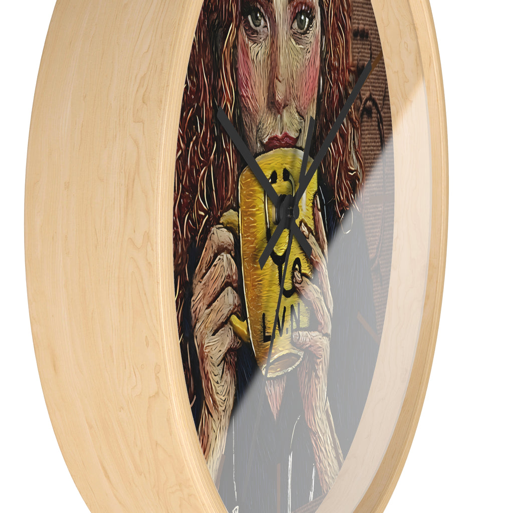 Wall Clock — Artisan Portrait Nurse  (L.V.N.) Decorative Home Clock