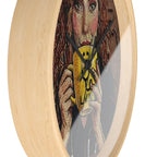 Wall Clock — Artisan Portrait Nurse  (L.V.N.) Decorative Home Clock