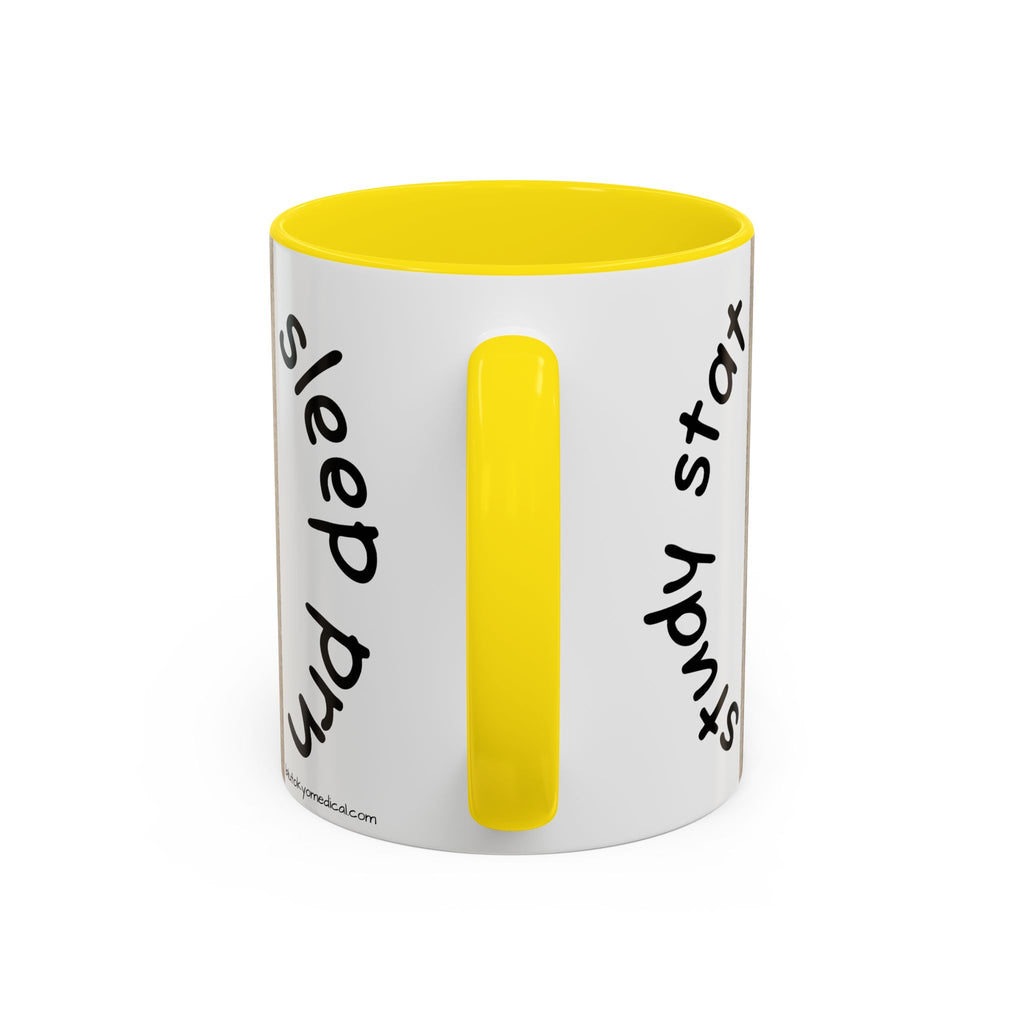 Bee Nurse Coffee Mug — Cute ‘Sleep Phy’ Floral Accent Mug (11/15oz)