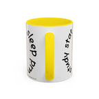 Bee Nurse Coffee Mug — Cute ‘Sleep Phy’ Floral Accent Mug (11/15oz)