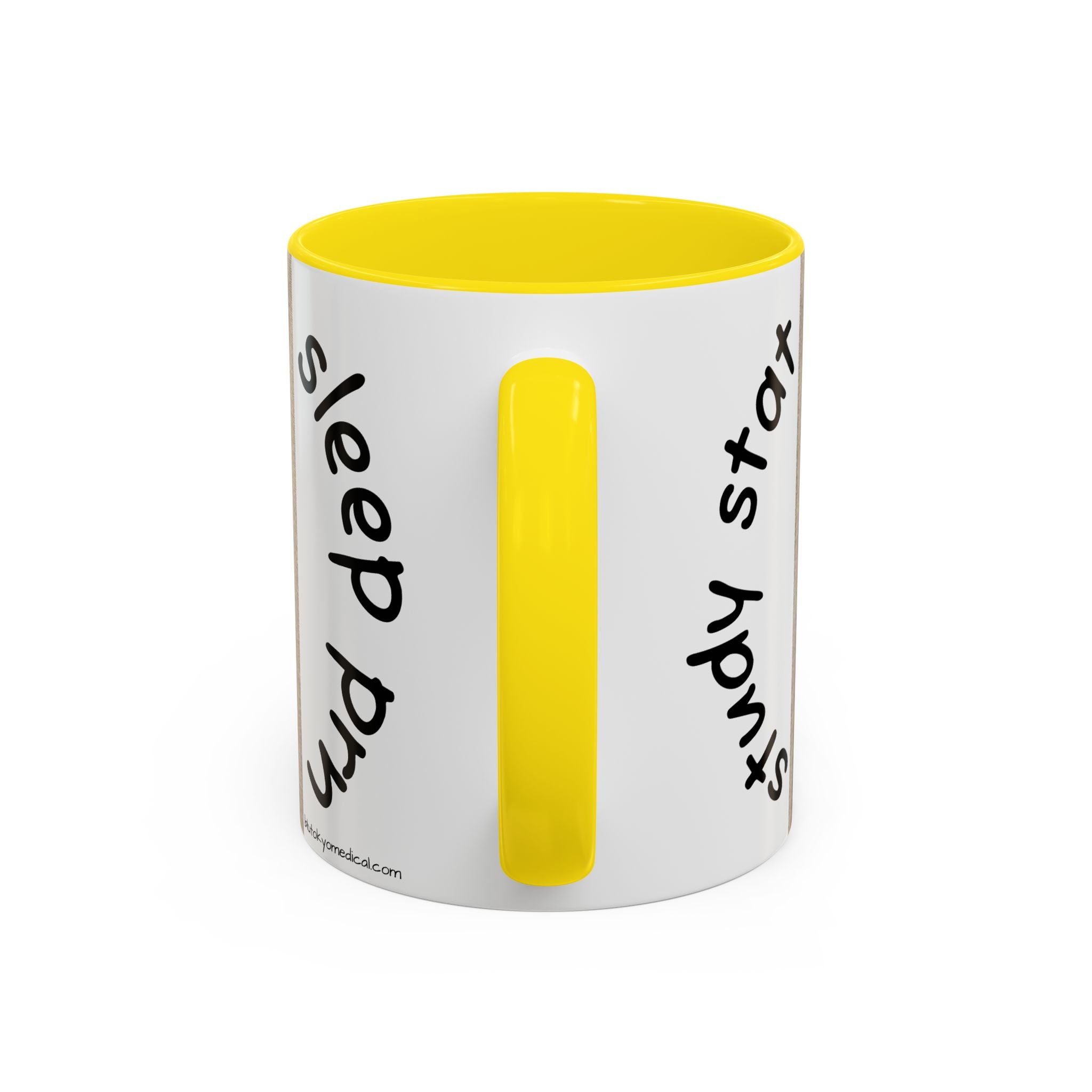 Bee Nurse Coffee Mug — Cute ‘Sleep Phy’ Floral Accent Mug (11/15oz)