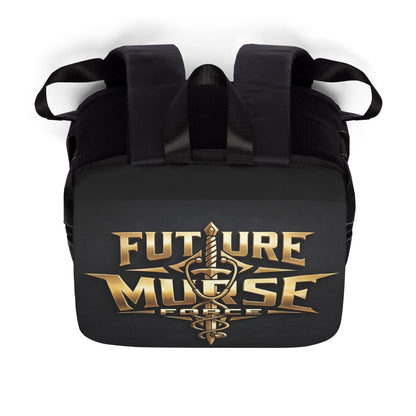 Male Nurse Appreciation Shoulder Backpack — "Future Murse Force" Design