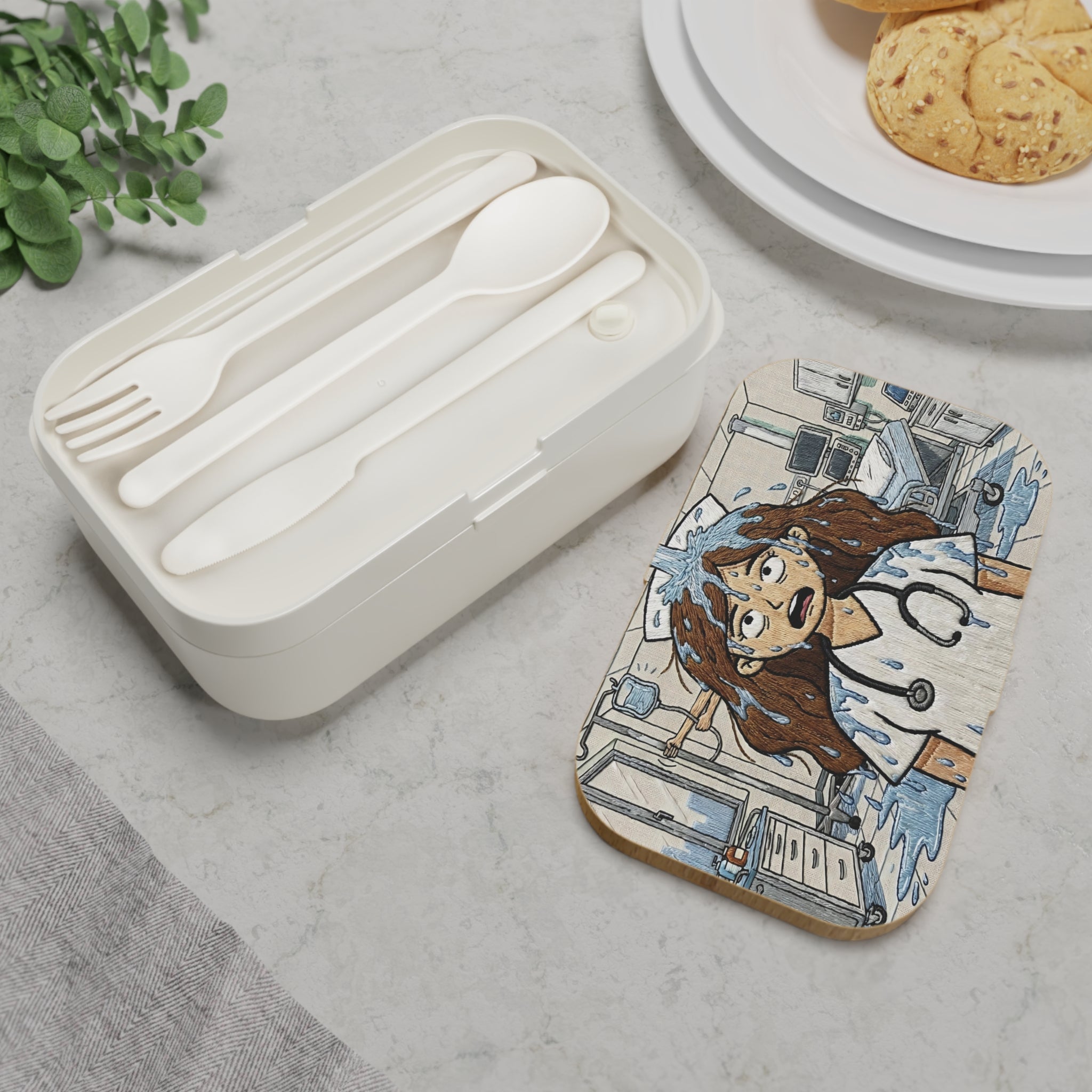 “Soaked But Still Surviving” Student Nurse Bento Box
