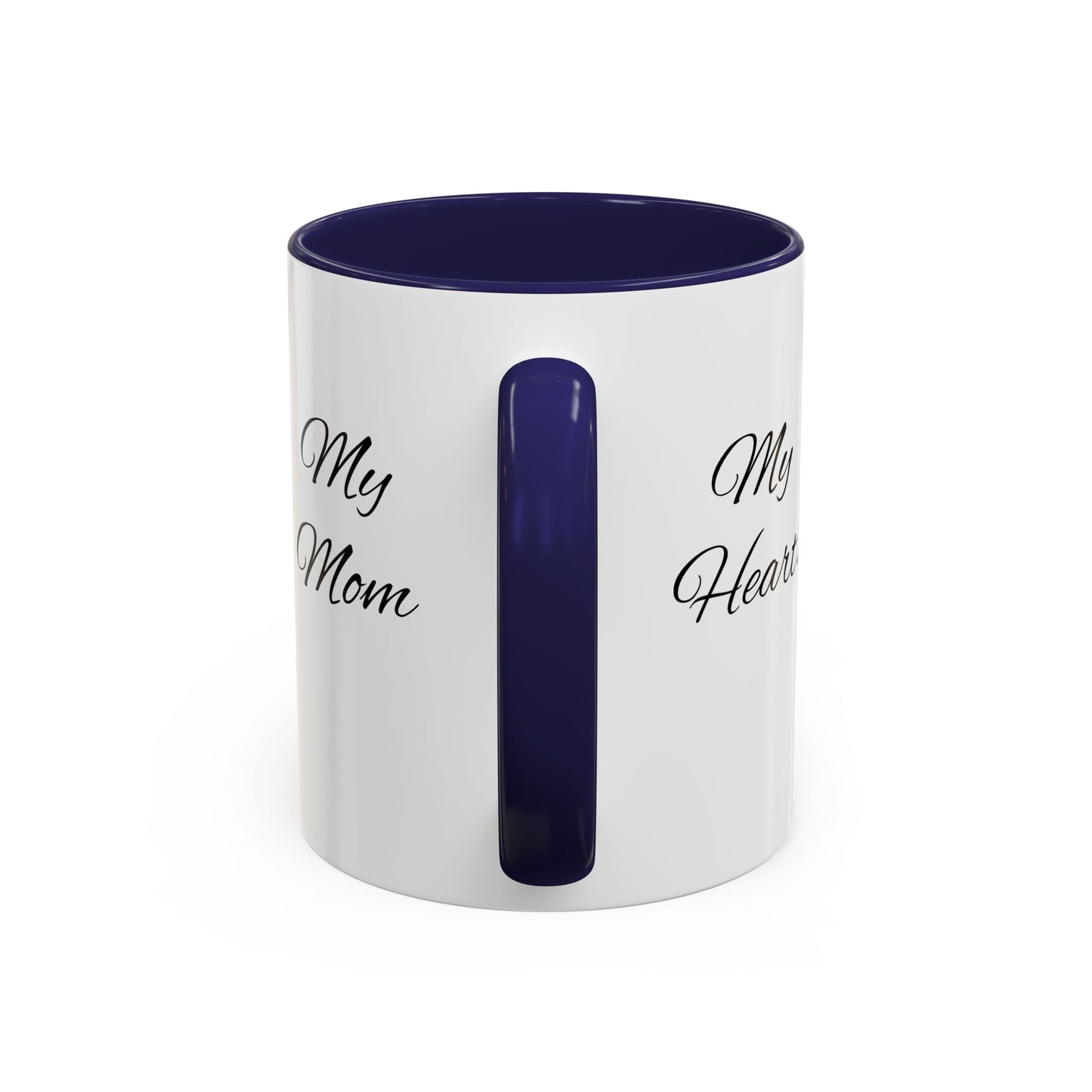 Mothers Day Mug Accent Coffee Mug (11, 15oz) The Heart Behind My Scrubs