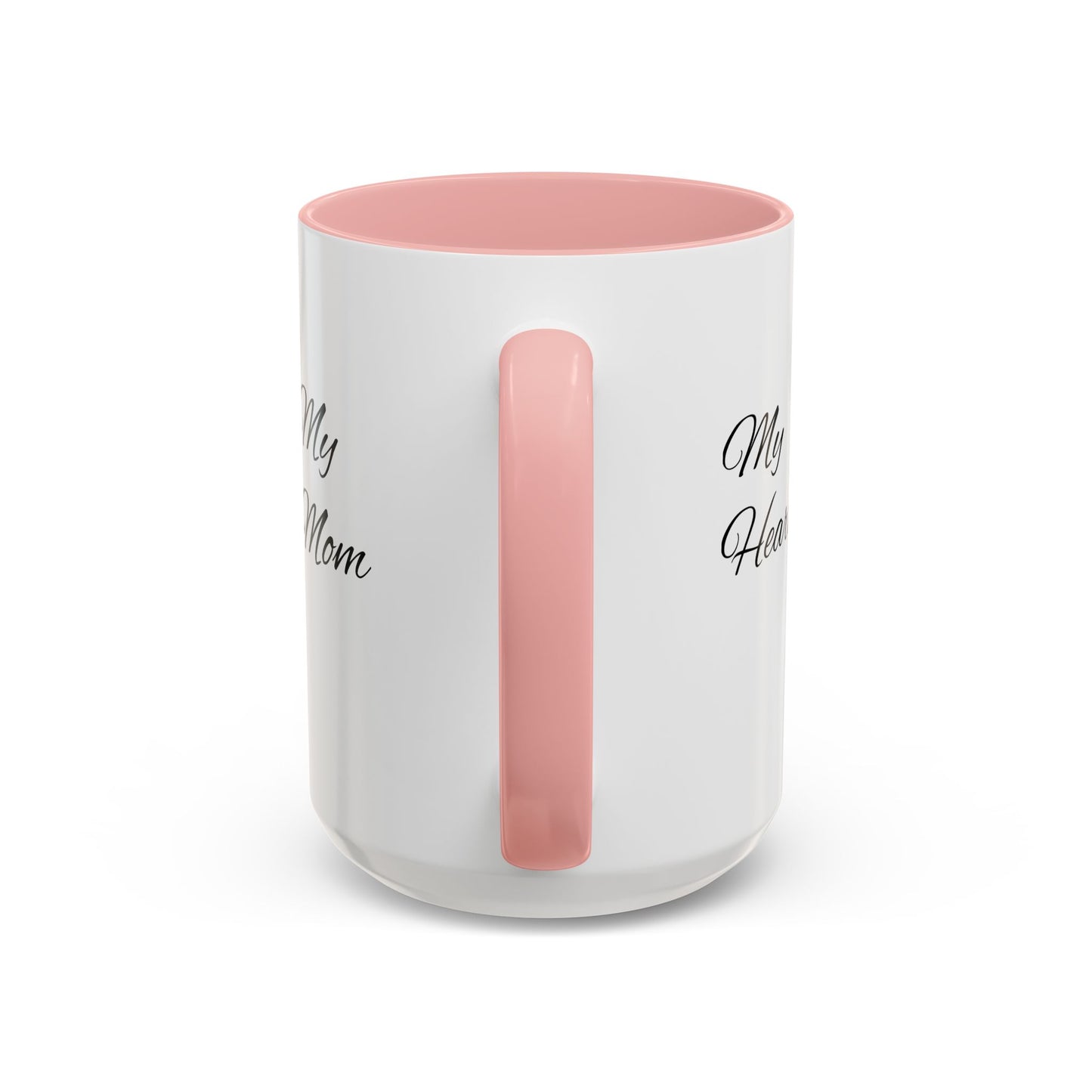 Mothers Day Mug Accent Coffee Mug (11, 15oz) The Heart Behind My Scrubs