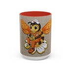 Bee Nurse Coffee Mug — Cute ‘Sleep Phy’ Floral Accent Mug (11/15oz)