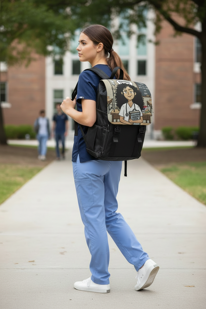 Nursing Student Backpack – “Surviving Nursing School” Edition