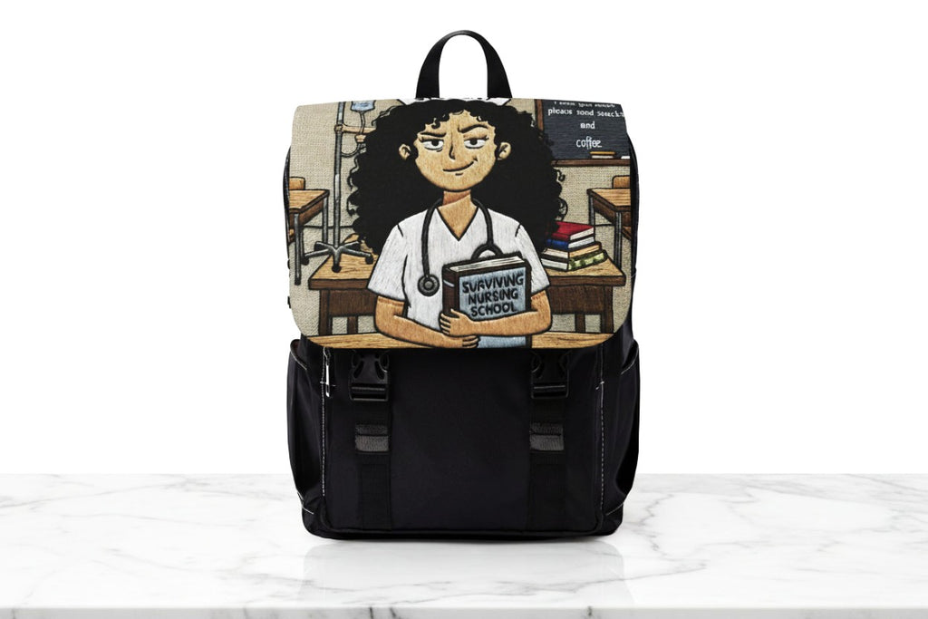 Nursing Student Backpack – “Surviving Nursing School” Edition