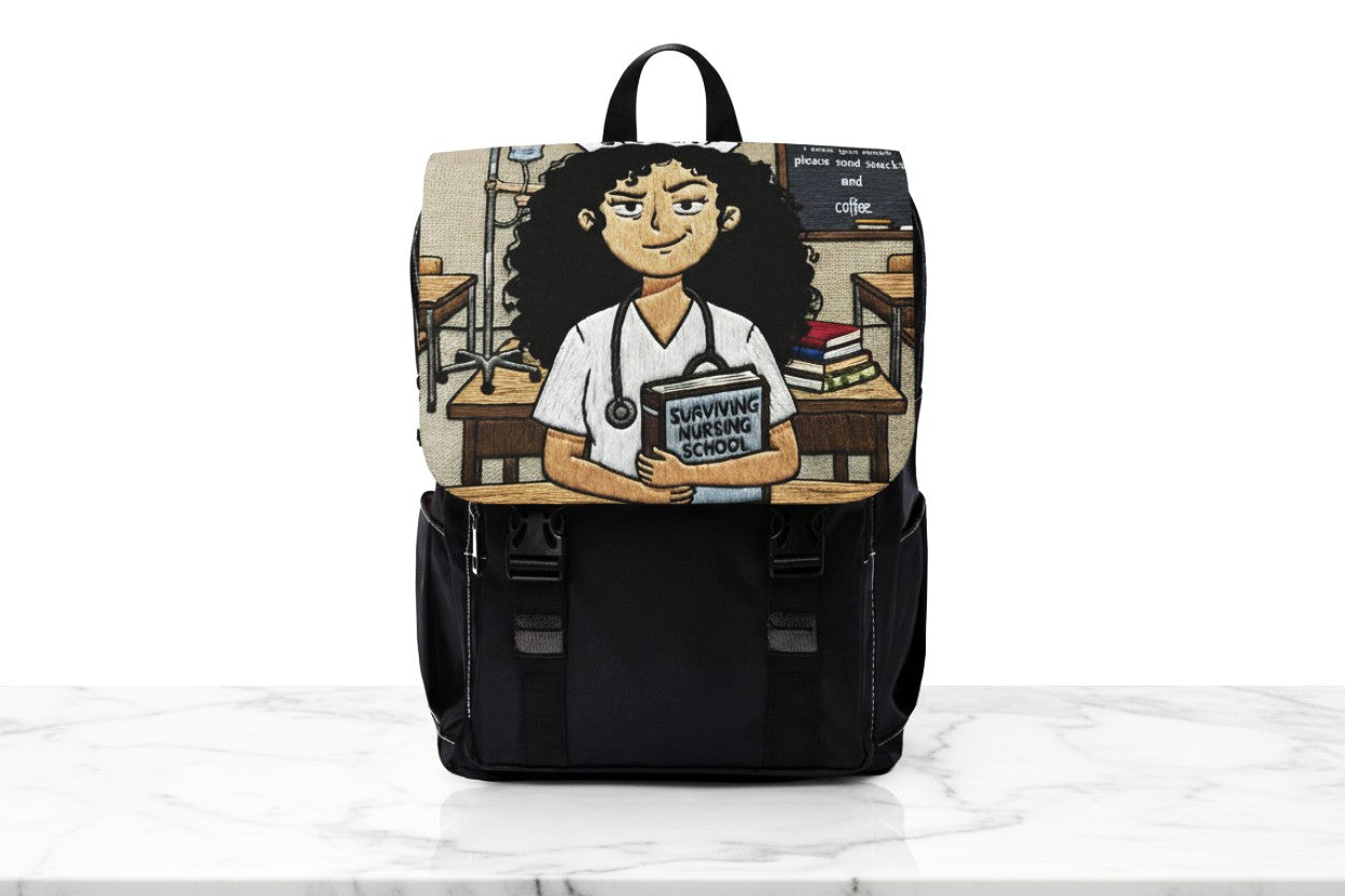 Nursing Student Backpack – “Surviving Nursing School” Edition