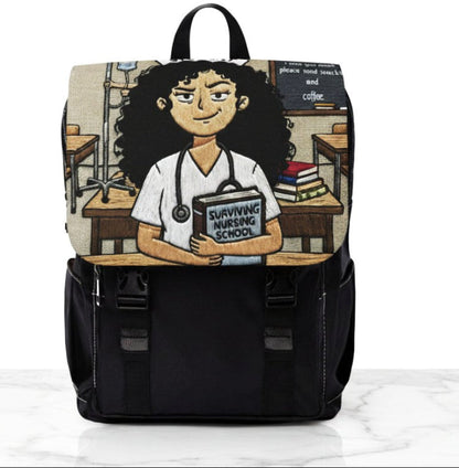 Nursing Student Backpack – “Surviving Nursing School” Edition