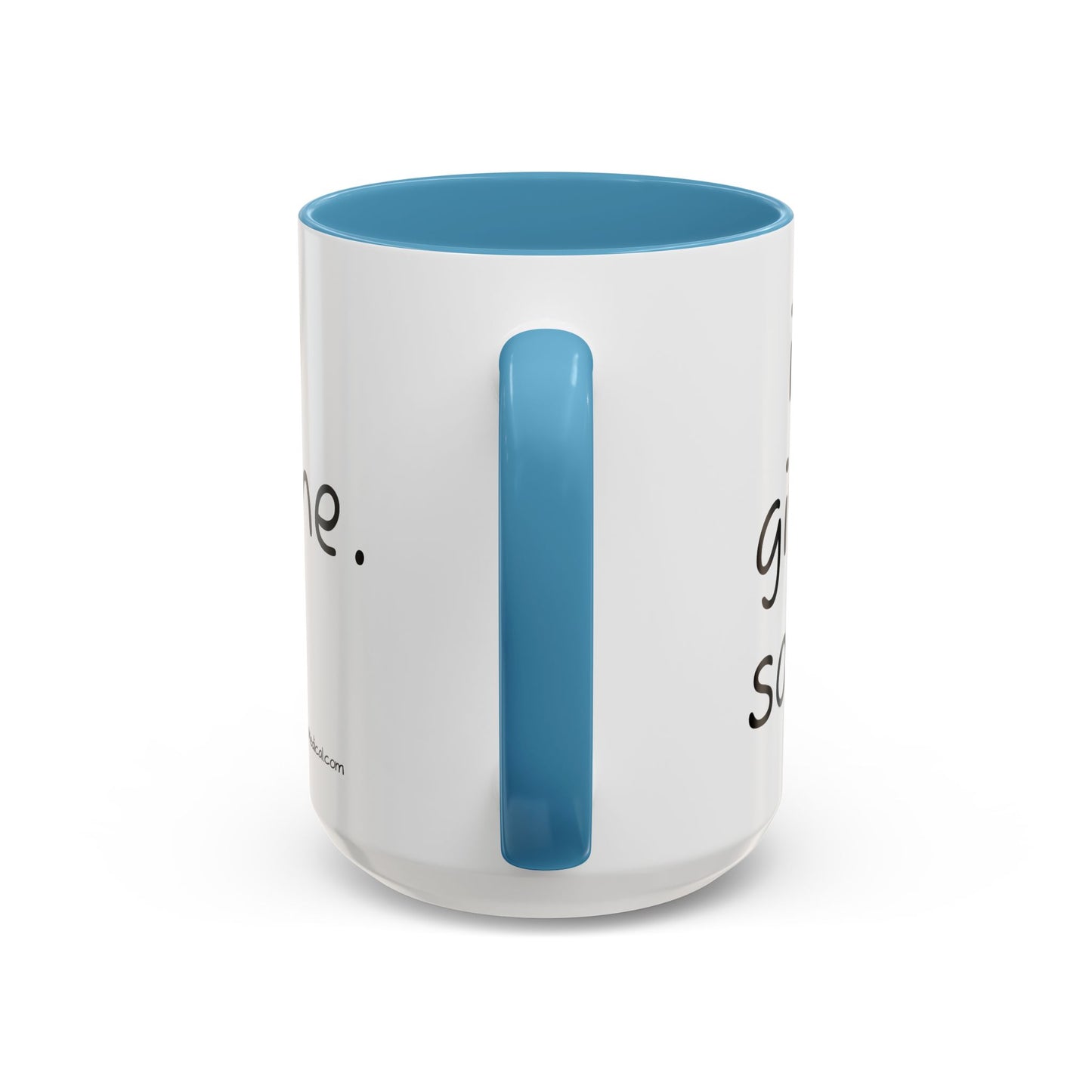 Nurse Sloth Coffee Mug — "it's giving Salty... Like Saline" Accent Mug