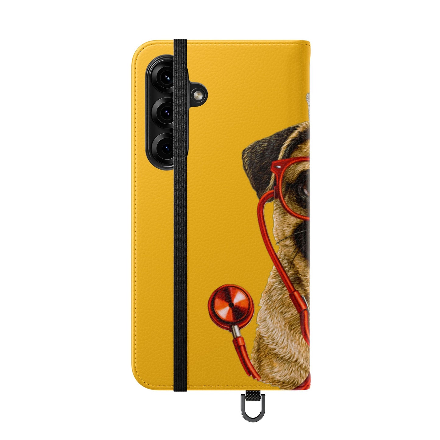 Pug Nurse Flip Phone Case – Cute Medical Phone Cover