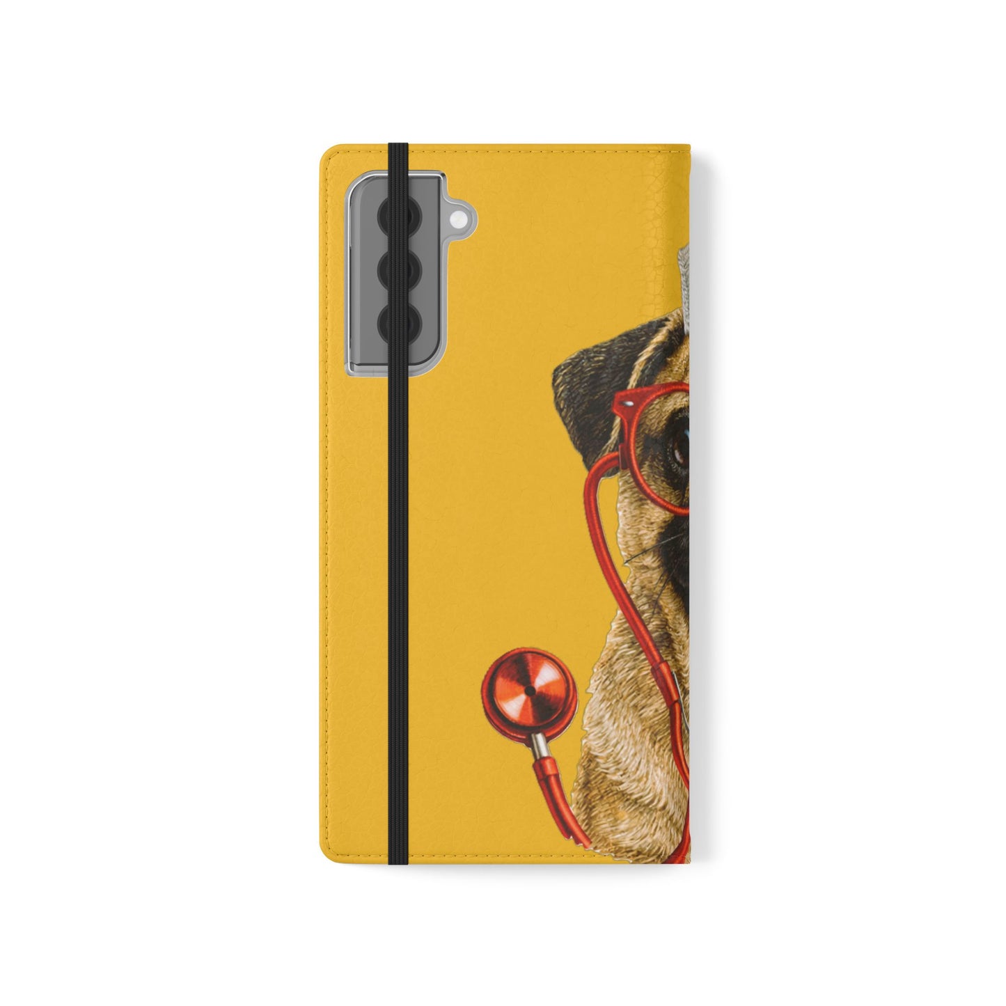 Pug Nurse Flip Phone Case – Cute Medical Phone Cover