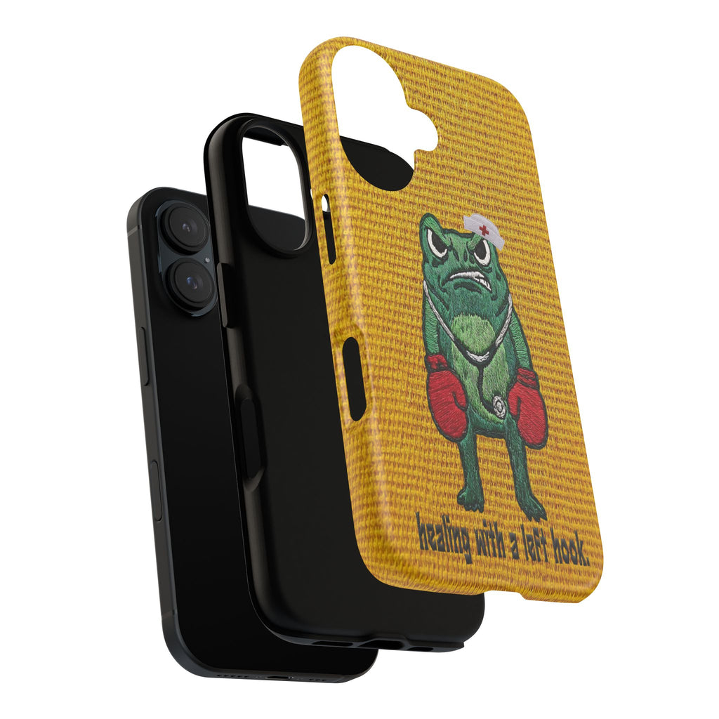 Tough Cases: 'Healing With a Left Hook' Boxing Nurse Phone Case