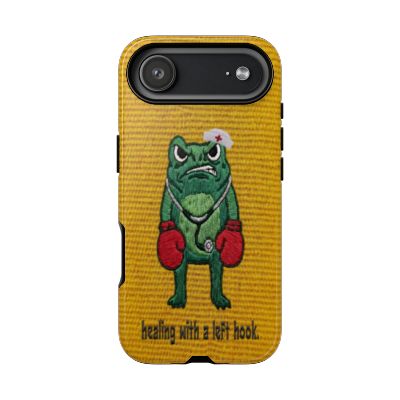 Tough Cases: 'Healing With a Left Hook' Boxing Nurse Phone Case