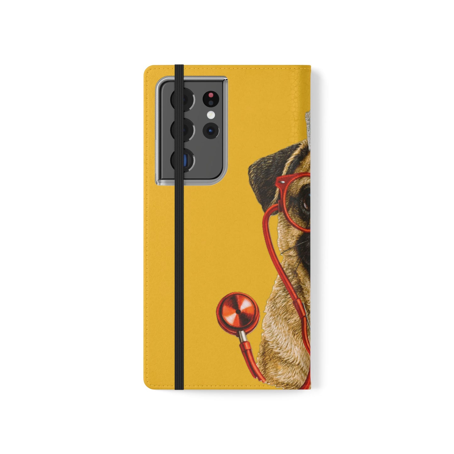 Pug Nurse Flip Phone Case – Cute Medical Phone Cover