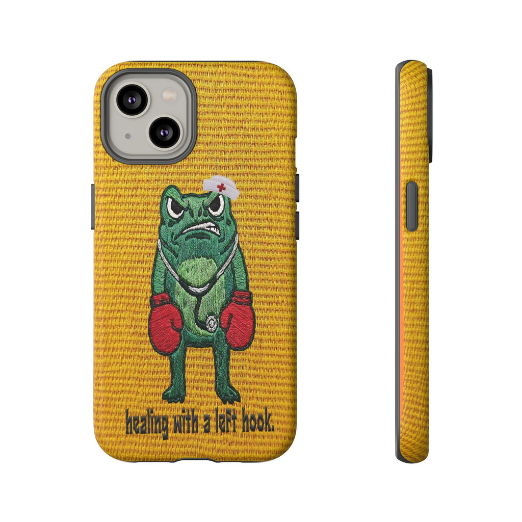 Tough Cases: 'Healing With a Left Hook' Boxing Nurse Phone Case