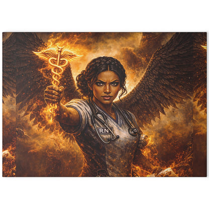 RN Ascension: Feathers — Fiery RN Guardian Cutting board
