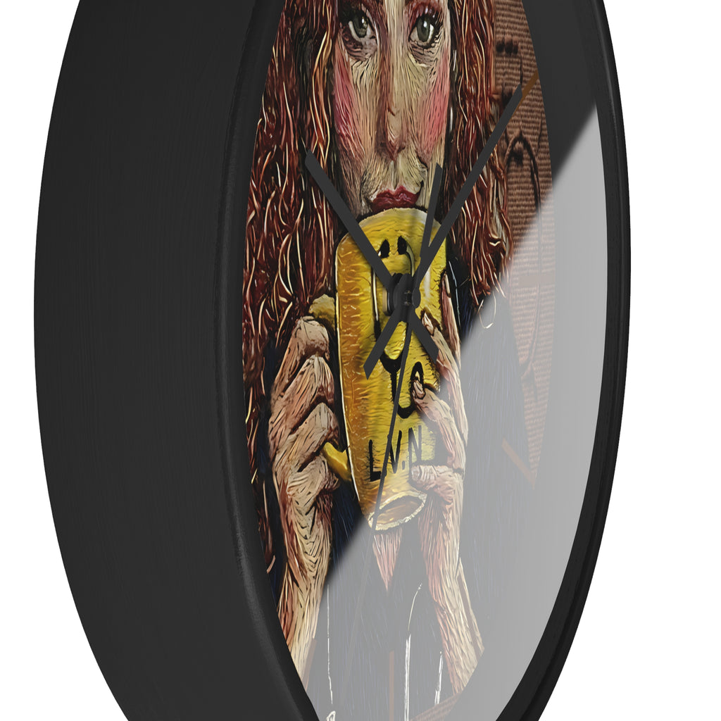 Wall Clock — Artisan Portrait Nurse  (L.V.N.) Decorative Home Clock