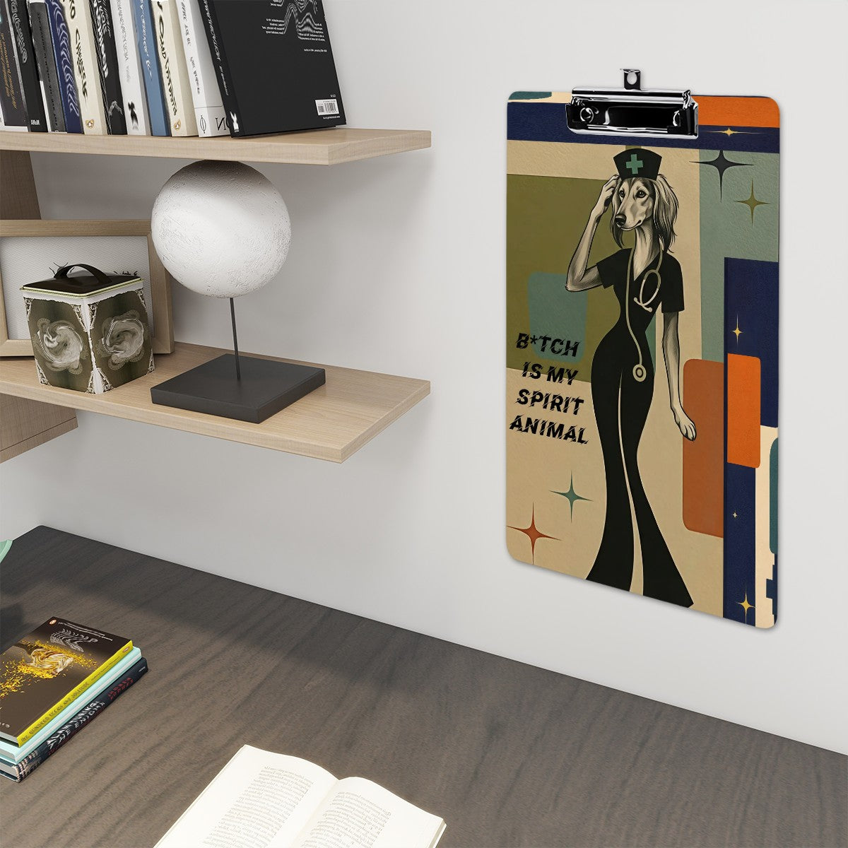 Spirit animal-Acrylic Clipboard