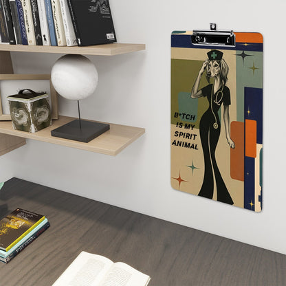 Spirit animal-Acrylic Clipboard