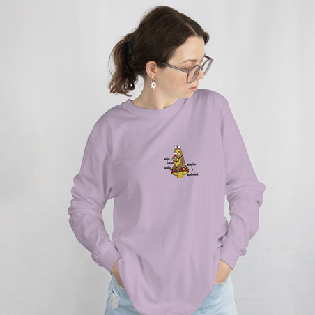 Sloth Nurse Mushroom Wine Sweatshirt