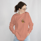 Sloth Nurse Mushroom Wine Sweatshirt