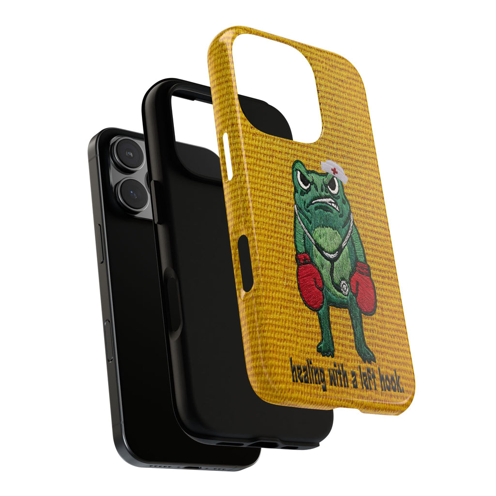 Tough Cases: 'Healing With a Left Hook' Boxing Nurse Phone Case