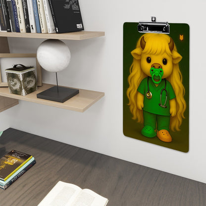 Baby Med Calf Acrylic Clipboard