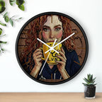 Wall Clock — Artisan Portrait Nurse  (L.V.N.) Decorative Home Clock