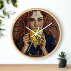 Wall Clock — Artisan Portrait Nurse  (L.V.N.) Decorative Home Clock