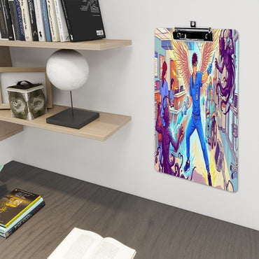 LVN Guardian Clipboard – “Syringe of Light”-Acrylic Clipboard