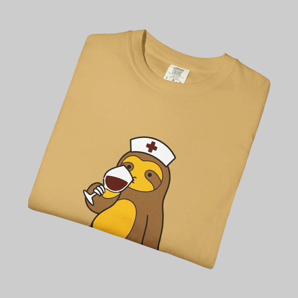 Sloth Nurse T-Shirt — Thanking you for Her Service  Cute, Funny Medical Gift