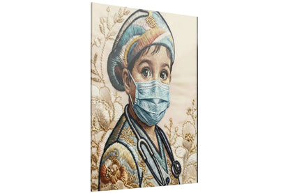 Future healer Acrylic Print — Future Medical Hero Wall Art (French Cleat Hanging)