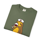 Sloth Nurse T-Shirt — Thanking you for Her Service  Cute, Funny Medical Gift