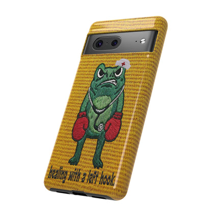 Tough Cases: 'Healing With a Left Hook' Boxing Nurse Phone Case