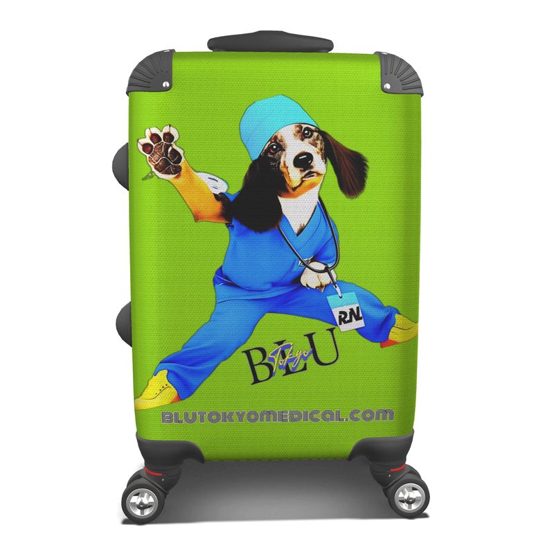 Blu the Nurse Pup — Official BluTokyo Medical Luggage