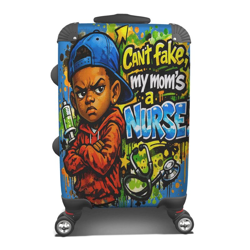 Nice Try, Kid — "Nurse Mom Knows Everything" Kid's Suitcase