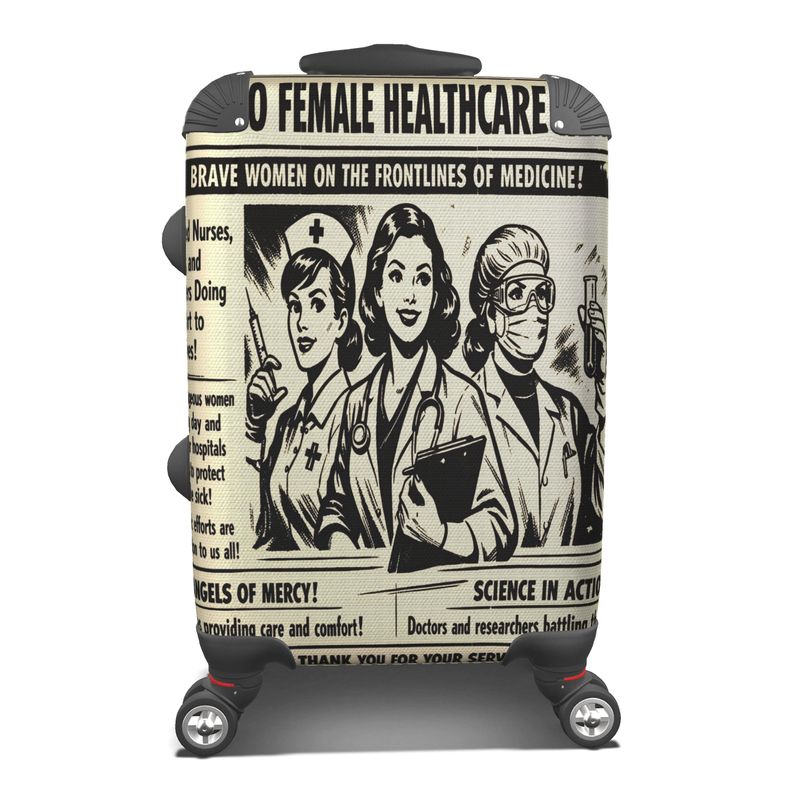 Frontline Femmes — Retro Medical Power Suitcase