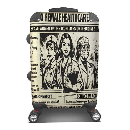 Frontline Femmes — Retro Medical Power Suitcase