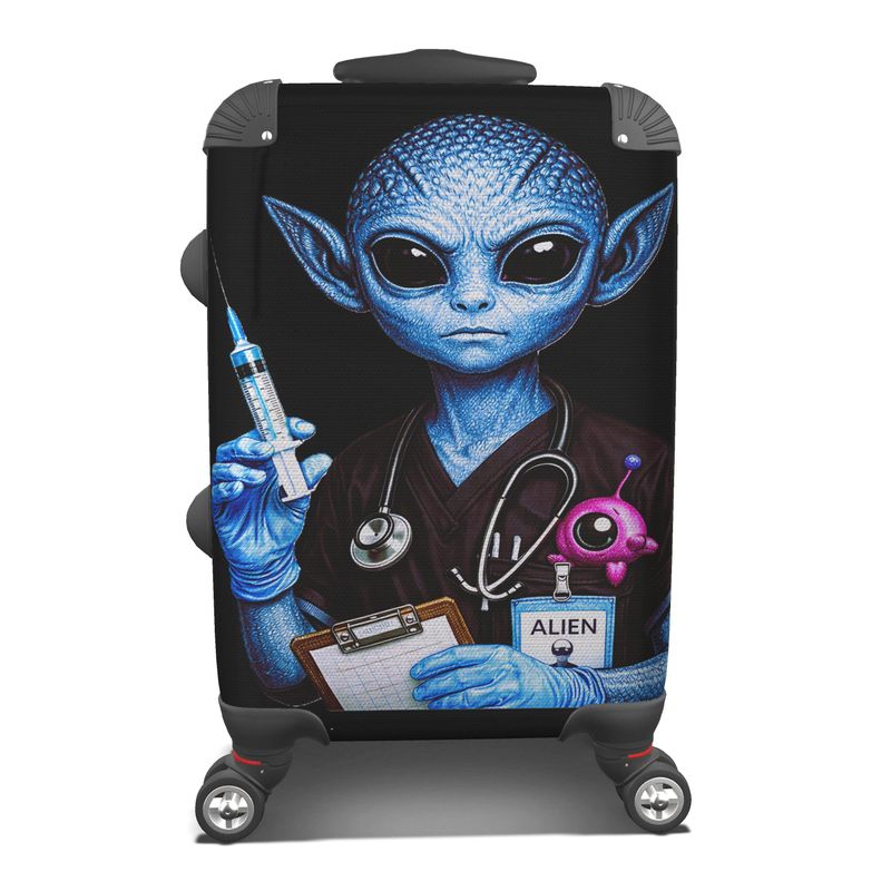 Intergalactic Healthcare Hero Suitcase — BluTokyo