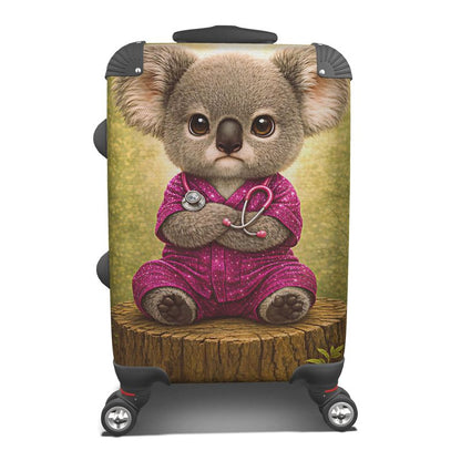 Pink Polka‑Dot Koala Clinician Suitcase™