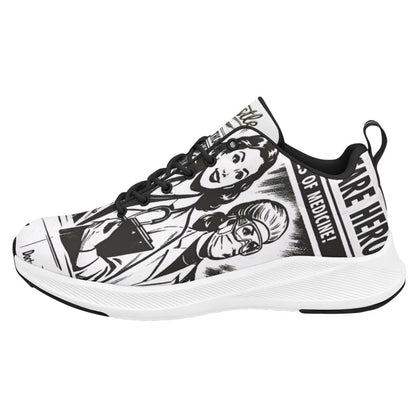 Hustle & Heal™ Women in Science Comic Sneakers