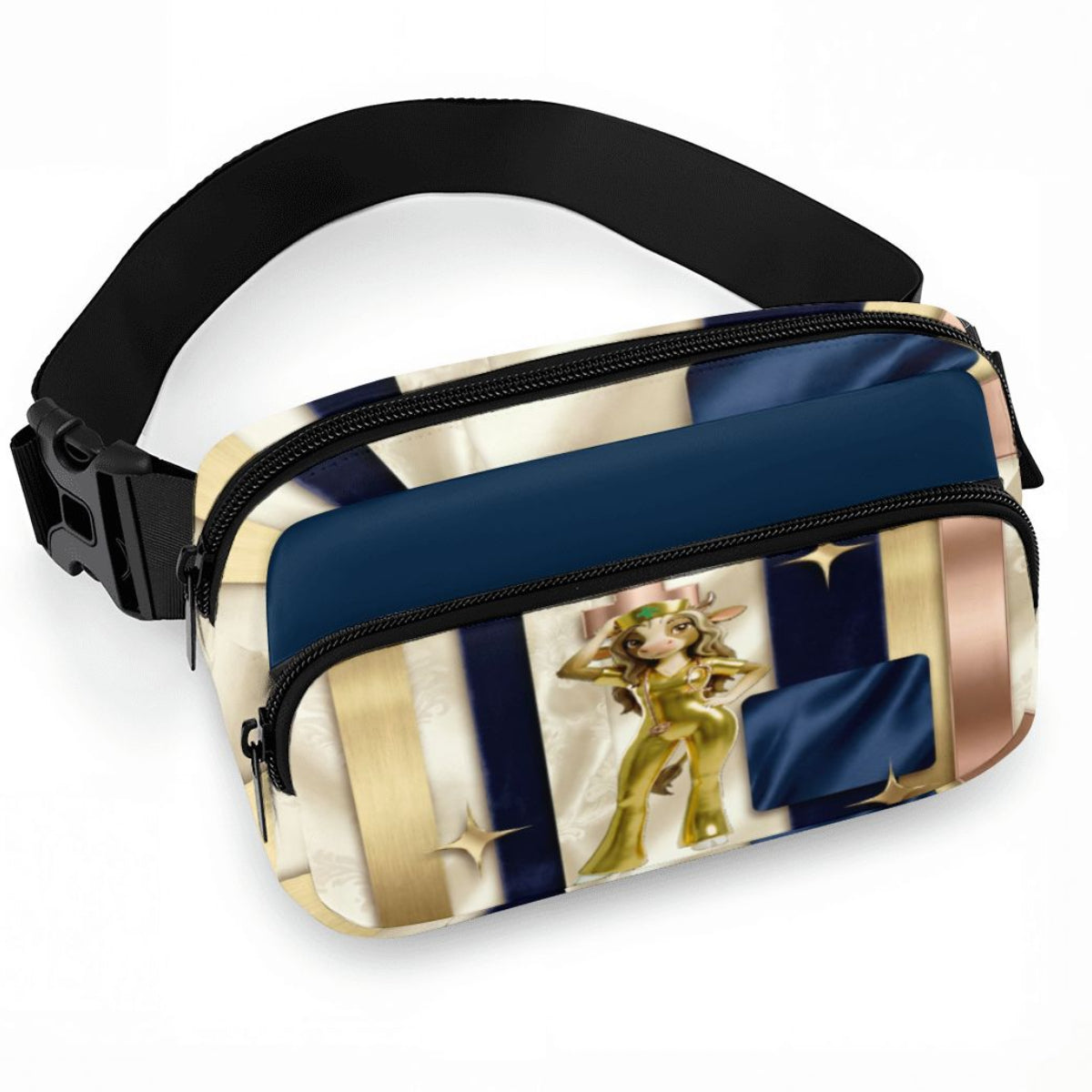 BluTokyo Goldline Luxe Fanny Pack
